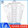Preservativo Dente de Lobo Masculino, Preservativo de Cristal Transparente, Cobertura para Genitália Estendida, Brinquedo Sexual para Casal, Preservativo com Espinho de Formato Especial, Atacado e Dropshipping