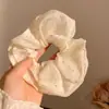 Scrunchie Estilo Coreano Zhao Lusi High-End Estético Ins Estilo Universitário Prendedor de Cabelo Estilo Doce Faixa de Cabelo Feminina