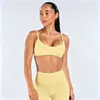 Yu An Nailon Mate Cuello Redondo Hombro Recto Correa de Hombro Sujetador de Fitness Sin Costuras Yoga Deporte 0322 Ropa Deportiva