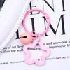 Chaveiro Pingente Estrela de Cinco Pontas Colorido em Acrílico Decoração de Case de Fone de Ouvido Dopamina Estilo Fresco Decoração de Bolsa de Casal