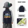 Chaqueta de Béisbol Estilo Europeo para Niños Serie Montaña Otoño 2026 Nuevo Modelo Ropa para Niños Pequeños Primavera y Otoño Top