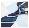 Casual mão-batendo homens Britânico 8CM padrão de desgaste formal casual listrado terno de negócios gravata casamento formal desgaste