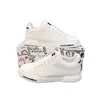 Zapatillas de Lona de Caña Baja de Moda para Hombre, Zapatos Casuales Redondos de High-Street, Zapatos Deportivos Transpirables Versátiles Clásicos Populares