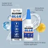 JUE FISH Pegamento de Silicona Transparente para Unión Doméstica, Reparación, Impermeabilización, Relleno de Grietas en Pisos y Prevención de Fugas