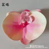 Cabeça de Orquídea Phalaenopsis Filme Impresso em 3D Flor Artificial Grande Acessórios de Flor Para Penteado Grampo de Cabelo DIY Feito à Mão Casamento