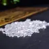 Pedra Bruta de Cristal Branco Natural Brita Polida Pedra Difusora de Aromaterapia Pedra Decorativa para Aquário Cristal Desmagnetizado Brita para Venda por Atacado