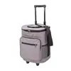 Bolsa de hielo con barra de tiro multifuncional, bolsa de picnic impermeable engrosada, incubadora con barra de tiro, remolcador portátil, bolsa de picnic, refrigerador