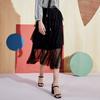 Liquidación de moda para mujer 2024 otoño e invierno primavera y verano nuevo vestido estampado procesamiento por pérdida mercancía de cola comercio exterior para mujer