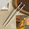Hashis de Cerâmica para Uso Doméstico, Cor Macaron, Resistente a Altas Temperaturas, Um Hashi por Pessoa, Popular em Transmissões ao Vivo, Antiderrapante, Cor Morandi, Alto Valor Estético