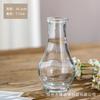 Vaso de Vidro Em Relevo Moderno Simples Vaso de Flor de Diâmetro Pequeno Mini Vários Estilos de Arranjo Floral Arranjo Floral para Casa