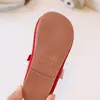 Sapatos de Princesa Estilo Coreano para Meninas 2026 Primavera Novos Sapatos de Couro com Laço para Crianças Sapatos Individuais da Moda para Bebês