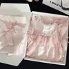 Ropa de mujer fragante y suave/dulce para primavera y verano, pijama sexy de encaje, ropa de casa para mujer, regalo de cumpleaños de nicho