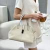 Bolsa Grande Nova de Couro Bovino de Primeira Camada para Mulheres, Macia, Casual e Versátil, Bolsa de Ombro para o Dia a Dia Europeia e Americana, Bolsa Tote, Bolsa de Ombro