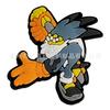 Zapatos con agujeros de la serie Sonic de dibujos animados, hebillas de zapatos, accesorios de resina de cocodrilo, flores decorativas para zapatos, accesorios de bricolaje, exclusivos transfronterizos