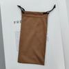 Bolsa de Tecido para Guardar Óculos, Estojo de Cordão de Cor Sólida para Óculos de Sol, Estojo à Prova de Poeira para Óculos no Atacado, Óculos de Armação Portáteis