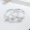 Pulsera infantil de plata pura 9999, pulsera para bebé de plata de ley, pulsera infantil de luna llena sólida brillante, pulsera infantil Lucky Bell, regalo