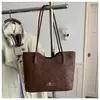 Comercio exterior moda transfronteriza estampada retro elegante gran capacidad simple casual para el trabajo y el día a día bolso de hombro tote