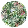 ColecciónNuevas Pegatinas Transparentes de PET Multi-Estilo de Plantas Frescas Retro Diario Material Decorativo DIY Venta al por Mayor