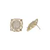 Brincos Elegantes Novo Estilo 2023 para Mulheres Agulha de Prata S925 Brincos Franceses Retrô Estilo ins Brincos de Pérola com Zircônia Cheia