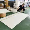 Suministro de lámina de PTFE de gran tamaño Lámina moldeada grande de PTFE 1200*4000