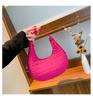 Moda Europeia e Americana nicho Bolsa Meia-Lua moda tendência bolsa de ombro bolsa de axila feminina versátil econômica atacado