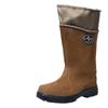 Zapatos de Algodón de Menos 50 Grados y Piel Integrada Botas de Nieve de Lana Importadas de Rusia Zapatos de Protección Laboral de Invierno para Hombre Botas Altas