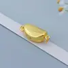 Fivela de Barra de Prata Esterlina S925 Fivela de Pérola Fivela de Pulseira de Prata Esterlina Fivela de Ervilha Acessórios de Prata Esterlina DIY Feitos à Mão Venda por Atacado