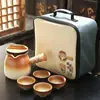 2025 Nuevo Estilo Utensilios para Preparar Té Juego Completo Cerámica Latas para Té con Leche Tostada Olla Especial Juego para el Hogar Gran Capacidad