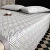 Tapete Gelado de Seda de Gelo para o Verão, Tapete de Resfriamento de Polietileno PE Classe A para Mães e Bebês, Tapete Macio, Tapete de Resfriamento com Grãos de Gelo, Lençol, Colchão de Resfriamento