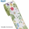Cinto de cópia de fio de ferro de 63 mm, hortelã, mambo, azul, roxo, verde, borboleta, flor, verão, refrescante, tema, decorativo, imitação, fita de cânhamo