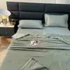Colcha de Seda Refrigerante para Aire Acondicionado, Colcha de Verano, Colcha Delgada de Seda Helada para Dormitorio de Estudiantes Individual, Lavable a Máquina