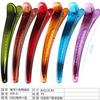 Presilha de Cabelo Grande Cor Gradiente Estilo Coreano Atacado Cor Doce Transparente Clipe Bico de Pato Fabricante Yiwu Clipe Bico Fino Adulto