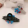 Pinza para el Cabello de Bola de Flores para Mujer, Pinza de Tiburón de Alto Nivel Nuevo Estilo 2025 para la Parte Posterior de la Cabeza, Tocado para el Cabello