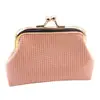 Bolsa para monedas de tela con cuadros pequeños linda bolsa para monedas regalo de tienda billetera para niños lugar de almacenamiento venta al por mayor