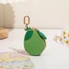 Mini Carteira de Moedas Transfronteiriça em Forma de Fruta, Chaveiro Simples, Pingente de Bolsa Fofo, Bolsa para Fones de Ouvido, Bolsa para Guardar Moedas