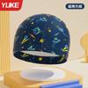 Gorro de natación para niños Gorro de PU Gorro de tela Gorro de silicona para natación Gafas de natación profesionales cómodas e impermeables para niños y niñas traje