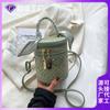 Bolsos de Alta Gama para Mujer Otoño e Invierno 2025 Nueva Moda Retro Nicho Un Solo Hombro Bandolera Bolso Satchel Bolso Balde