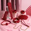 Set de Bondage para Adultos, Esposas, Juguetes Sexuales para Coqueteo de Pareja, Dropshipping de Gama Alta