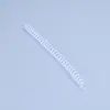 Suministro anillo espiral para encuadernación diámetro interior 13mm 30 agujeros plástico hojas sueltas espiral simple espiral de diario anillo de serpiente