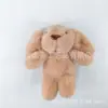 Pelúcia de coelho de orelhas caídas mini boneca coelhinho chaveiro acessórios DIY feitos à mão acessórios para roupas