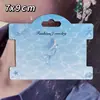 Spot de fábrica joias em geral joias papelão personalizado atacado brincos de menina colar acessórios de cabelo cartão impressão logo