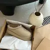 2026 Nuevas Zapatillas de Algodón Gruesas Cálidas Integradas con Piel Genuina y Piel Sintética Estilo Étnico para Mujer, Calientes, de la Aldea Sangpo