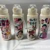 Taza con Popote de Plástico Linda para Niños Cazador K-Pop Bruja Dibujos Animados Gran Capacidad Portátil para Viaje Taza de Agua de Aspecto Atractivo