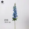 Venta directa de fábrica: Flores de lavanda artificiales en tonos azules y morados, perfectas para decoraciones de bodas y paisajismo