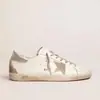 Tênis Gg Retro Desgastado com Estampa de Estrelas, Couro Genuíno Estilo Casal, Sapatos Esportivos Casuais que Aumentam a Altura, Exclusivamente para Comércio Transfronteiriço
