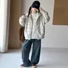 Chaqueta casual de otoño para niñas mayores, ropa nueva para niños, sudadera para niñas con cremallera de estrella de cinco puntas, top chaqueta