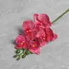 Flor Artificial de Orquídea Mariposa de Película de 5 Piezas Decoración Suave de Hogar de Alta Gama Accesorios Florales para Fotografía de Bodas Venta al por Mayor de Flores Artificiales Transfronteriza
