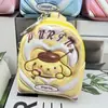 Bolsa de Monedas Inflable de Dibujos Animados Linda Kuromi Cinnamoroll My Melody Bolsa de Almacenamiento de Monedas para Auriculares con Llavero