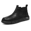 Botas Martin para hombre, de moda, de otoño, recién llegadas, botas de trabajo británicas de caña alta a la moda para hombre, botas casuales de caña media que combinan con todo para hombre.