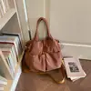 Bolso cruzado de estilo coreano transfronterizo, nuevo, de nicho pequeño, estilo retro perezoso, multibolsillos, ligero, para el trabajo, de un solo hombro, tipo tote